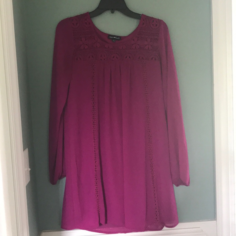 Purple dress